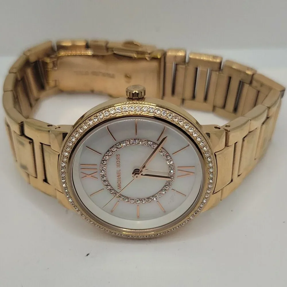 Michael Kors MK3961 Women's Rose Gold Stainless Steel Analog Dial Watch DE690
